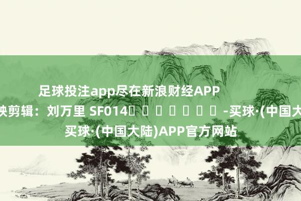足球投注app尽在新浪财经APP            						遭殃剪辑：刘万里 SF014							-买球·(中国大陆)APP官方网站