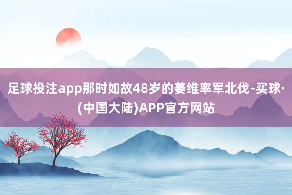 足球投注app那时如故48岁的姜维率军北伐-买球·(中国大陆)APP官方网站